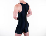 Shadow Black Singlet