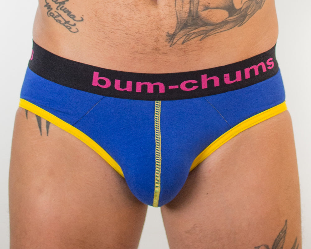 Bum-Chums Rhubarb & Custard Backless Brief Men's Underwear – Bum-Chums -  British Brand - Men's Underwear - Made in UK