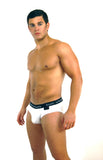 Classic White Brief - Bum-Chums Gay Men's Underwear - Made in UK