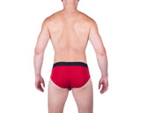 Mr Smith's - Bamboo Brief - Scarlet