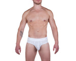 Mr Smith's - Bamboo Brief - White