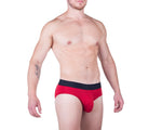 Mr Smith's - Bamboo Brief - Scarlet