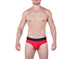 Mr Smith's Men's Underwear - Brief - Red