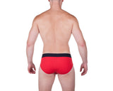 Mr Smith's Men's Underwear - Brief - Red