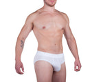 Mr Smith's - Bamboo Brief - White