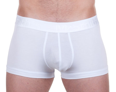 Mr Smith's - Bamboo Boxer - White