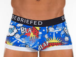 Debriefed Underwear - Cartoon Collection - BLAM Hipster - Blue