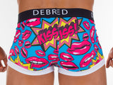Debriefed Underwear - Cartoon Collection - Hot Lips Hipster