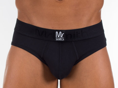 Mr Smith's Man's Underwear - Brief - Black