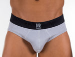 Mr Smith's Men's Underwear - Brief - Silver