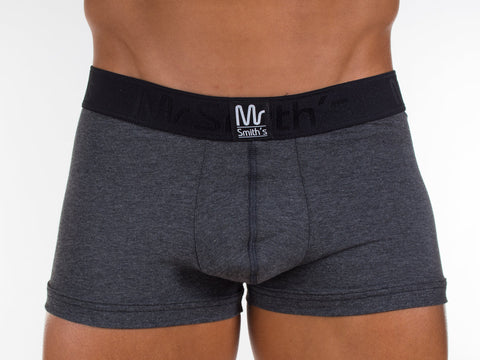 Mr Smith's Mens Underwear - Boxer - Charcoal