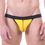 Debriefed Underwear - Bold Spandex - Jockstrap - Yellow - Debriefed Underwear - Men's Underwear 