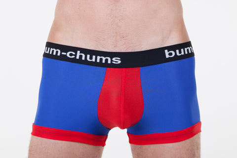 Bum-Chums - Men's Blue Foil Underwear - Brief – Bum-Chums