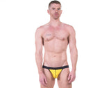 Debriefed Underwear - Bold Spandex - Jockstrap - Yellow - Debriefed Underwear - Men's Underwear 