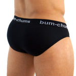 Classic Black Brief - Bum-Chums Gay Men's Underwear - Made in UK
