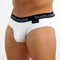 Classic White Brief - Bum-Chums Gay Men's Underwear - Made in UK